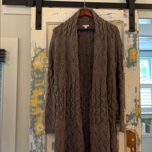 Garnet Hill long cardigan S